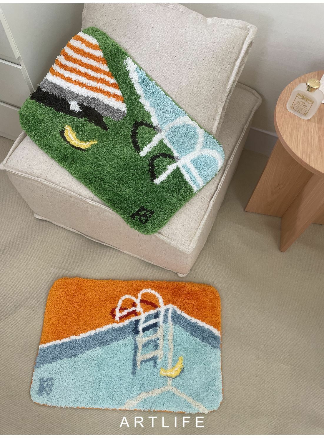 美好夏日 軟綿地墊