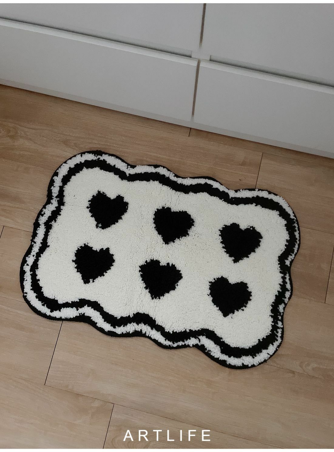 愛心爆擊 軟綿地墊