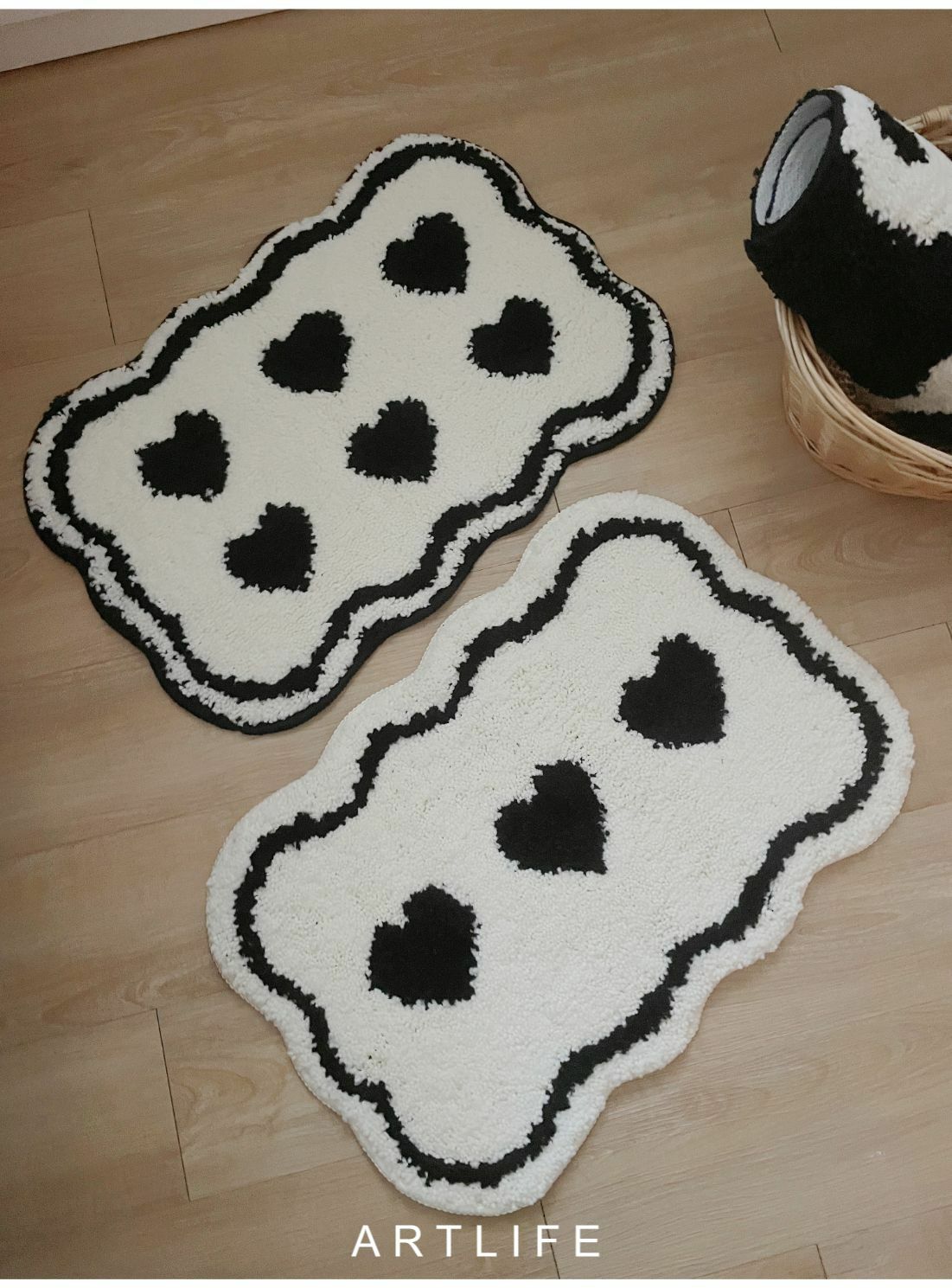 愛心爆擊 軟綿地墊