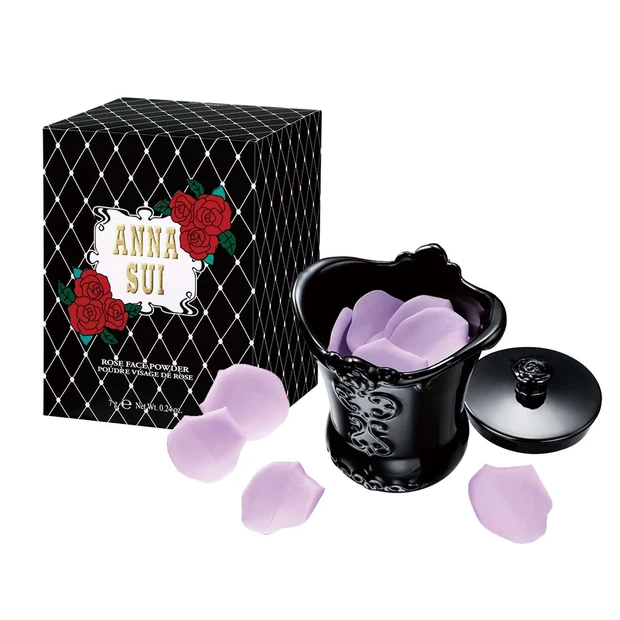 [限定] ANNA SUI Rose Face Powder 玫瑰薔薇花瓣蜜粉 7g