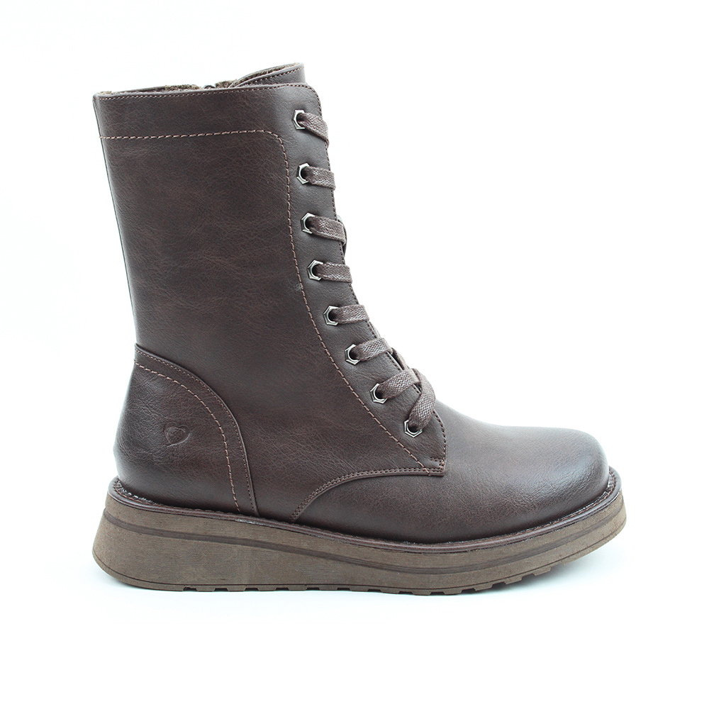 【HEAVENLY FEET】英國舒適品牌 | Martina4中筒靴 巧克力色