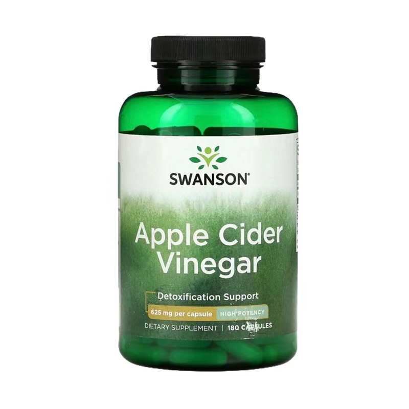 Swanson, Apple Cider Vinegar, 625 mg, 180 Capsules