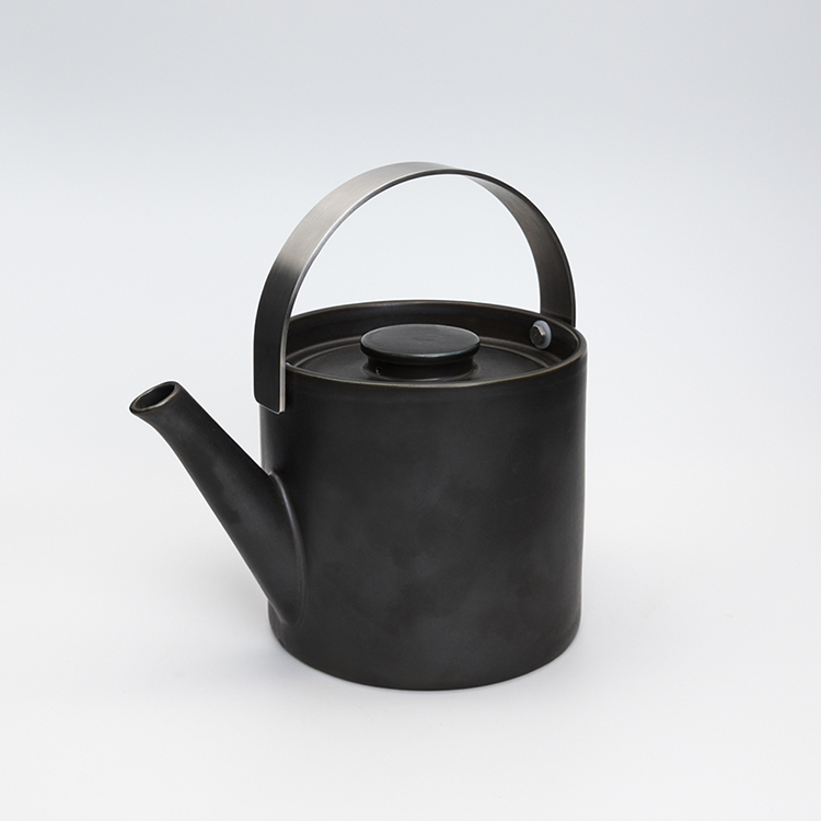時雨壺/鋼把漆石黑(500ml)