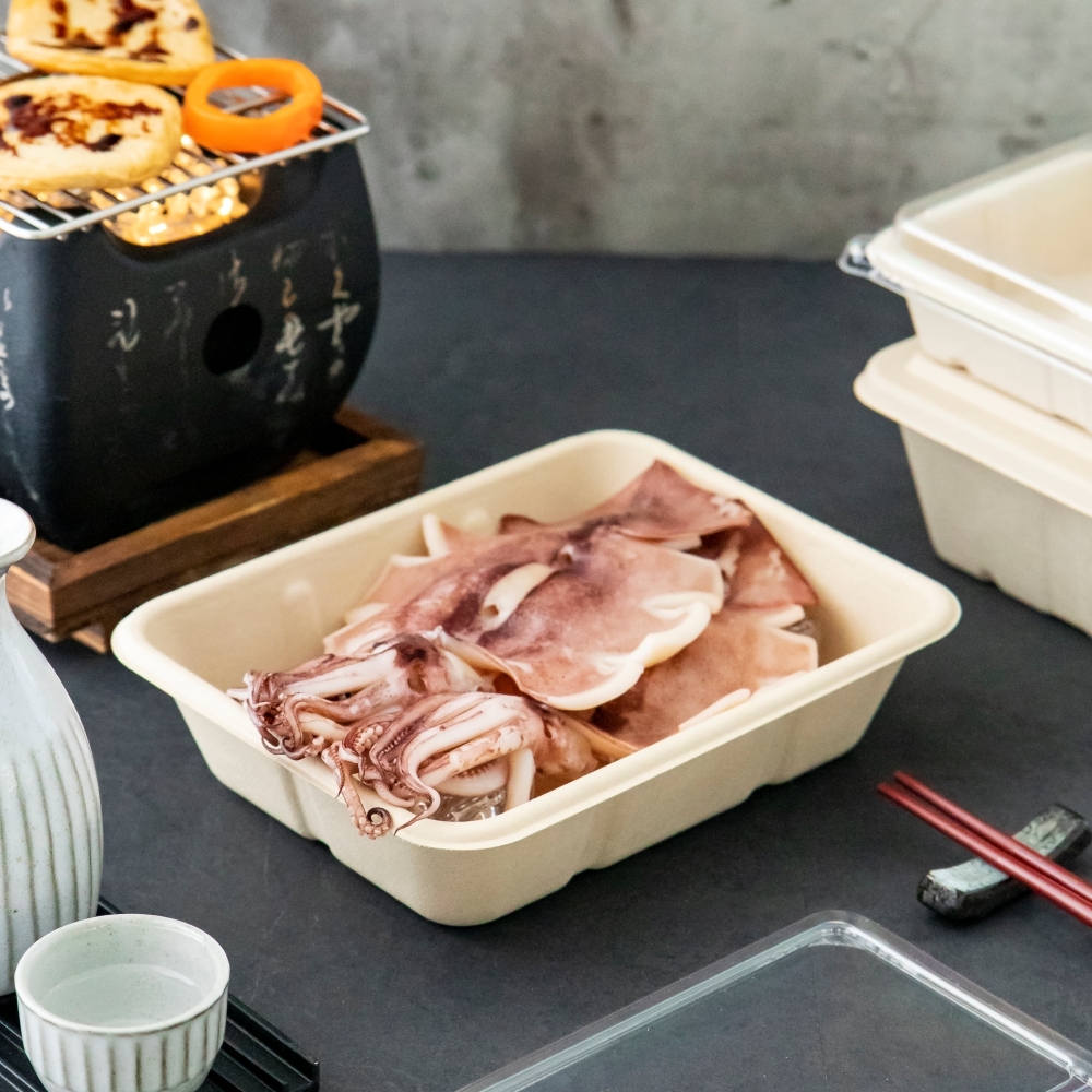 植纖餐盒 1350ml 10號