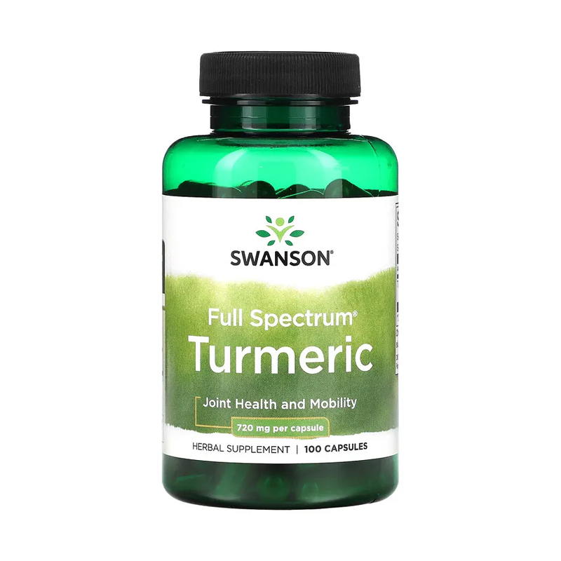 Swanson Premium Turmeric 720mg, 100 Caps