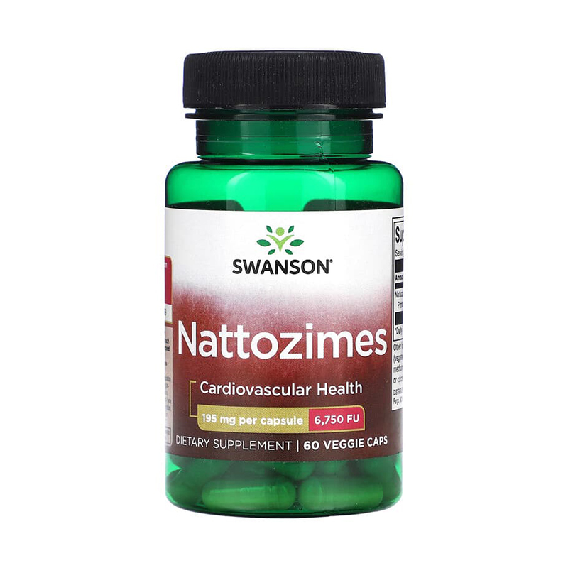 Swanson Ultra Nattozimes ,6750FU, 60 Veg Caps