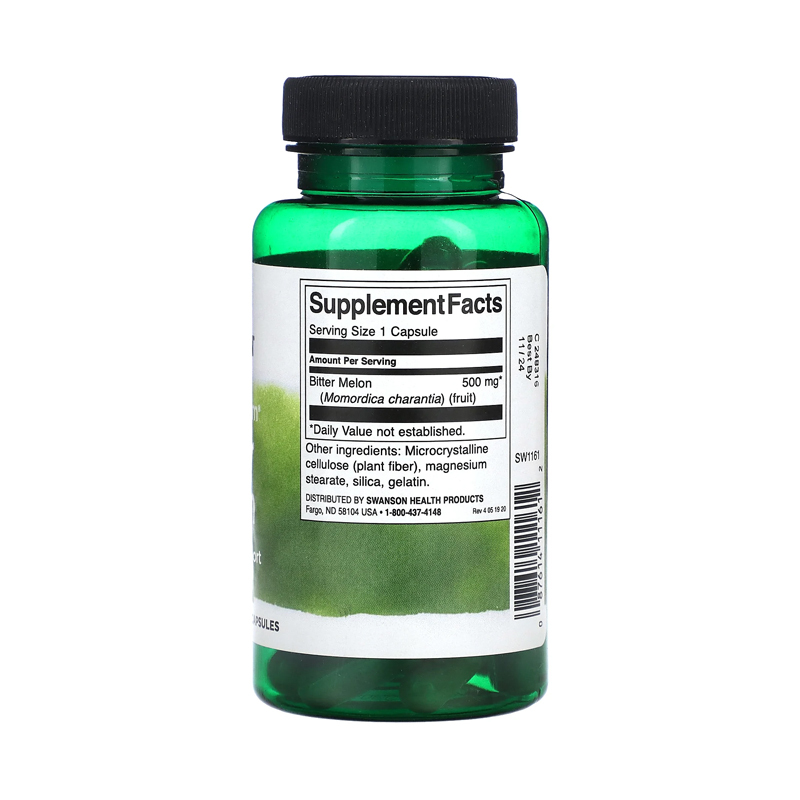 Swanson Premium Full Spectrum Bitter Melon, 500 mg 60 Caps