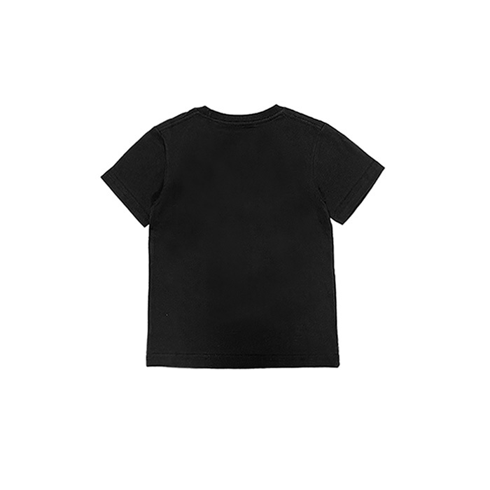 XCTRL童裝  化學草莓兔童裝短T-黑