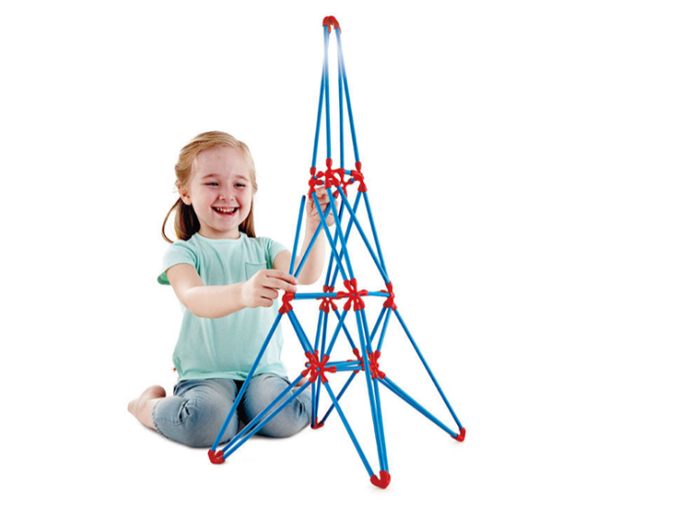 Hape 創意竹棒 艾菲爾鐵塔套組