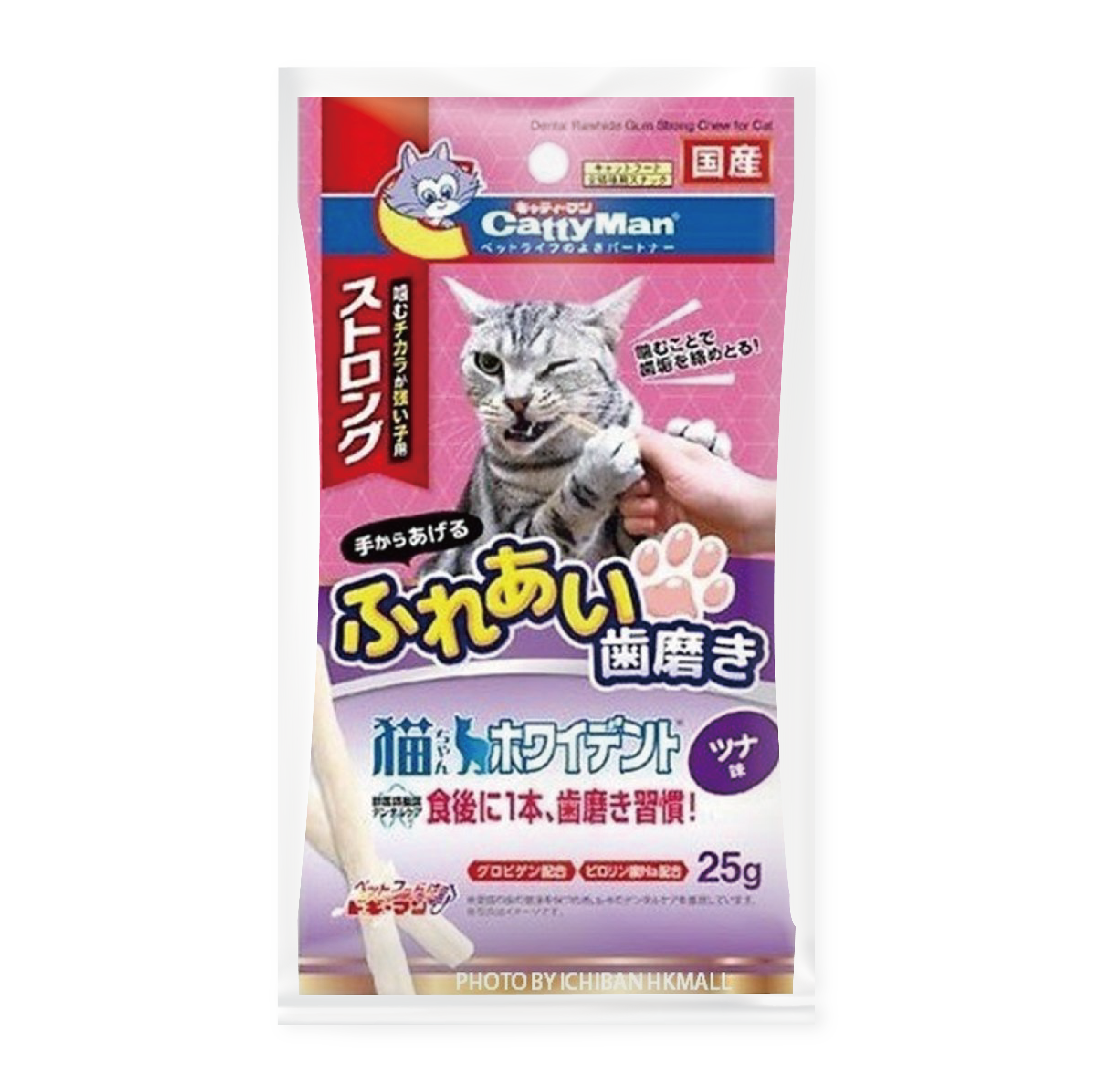 Cattyman｜吞拿魚味貓咪潔齒棒 25g (DYM-0614)