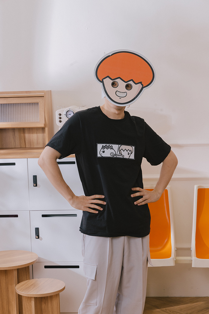Onion Man 洋蔥 × 狠角色貼布 T-shirt