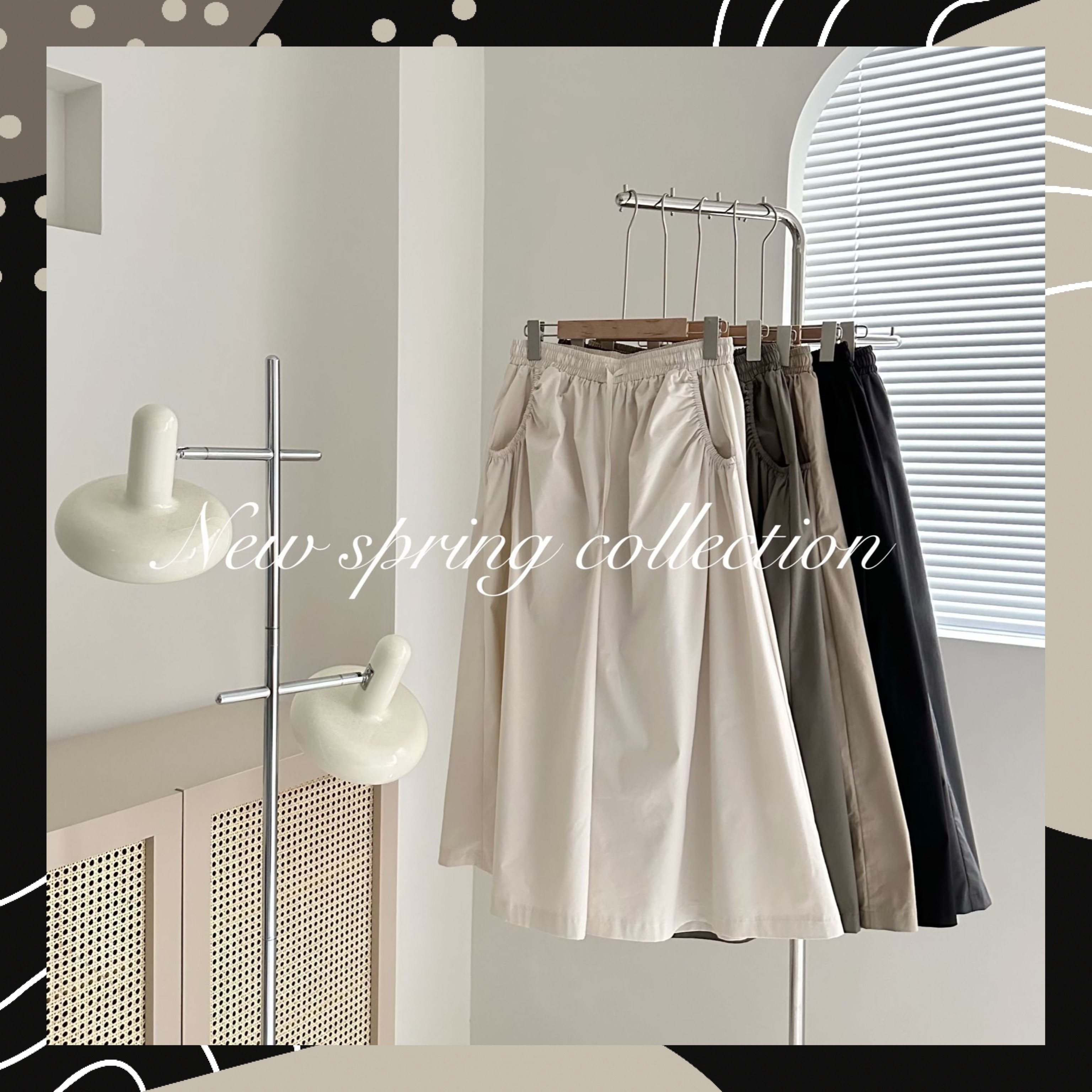 【BONNIE】全橡筋腰闊褲