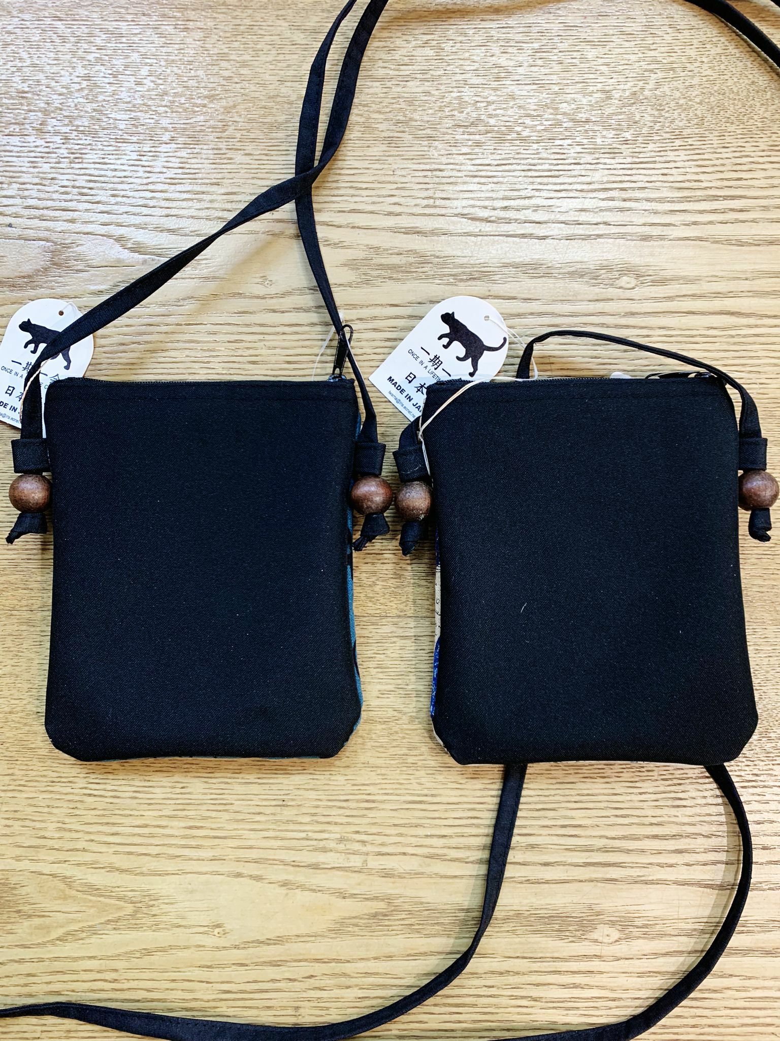 日本製 布製斜揹袋-只有右邊款
