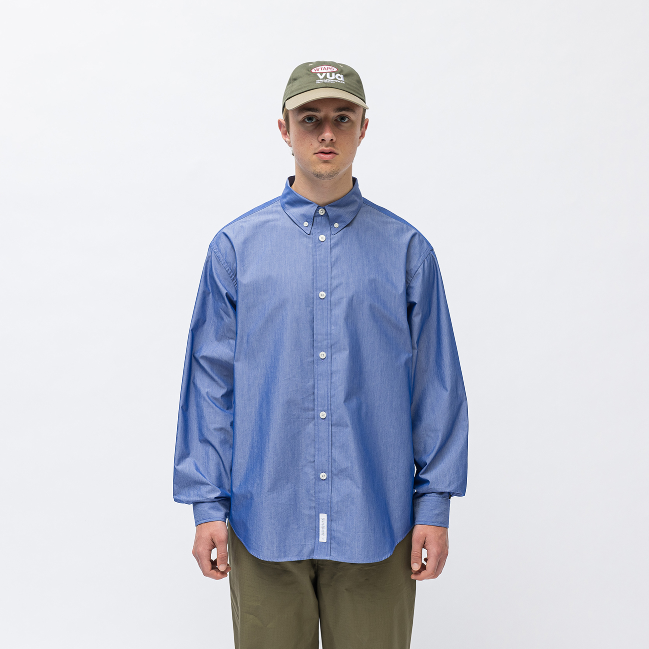 WTAPS 232GWDT-SHM01 BD 01 / LS / CTPL. BROADCLOTH. COOL