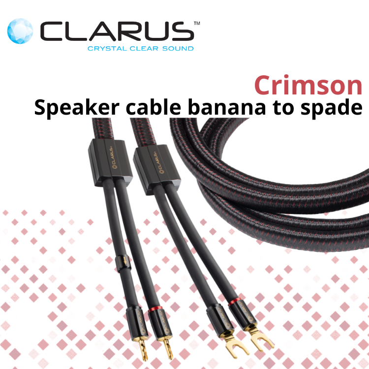 Clarus Crimson 旗艦喇叭線 (PC-OCC/單晶體超純銅) (1對)