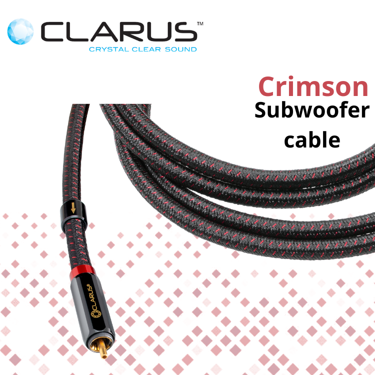 Clarus Crimson 旗艦超低音專用接線 (單結晶超純銅/PC-OCC) (1條)