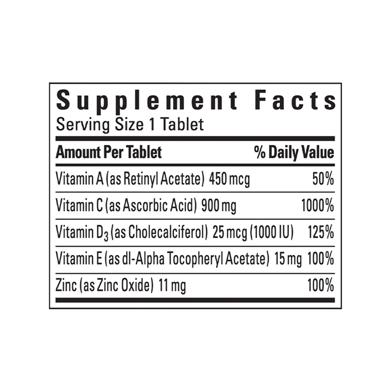 Nature Made Super C with Vitamin D3 and Zinc, 200 Tablets