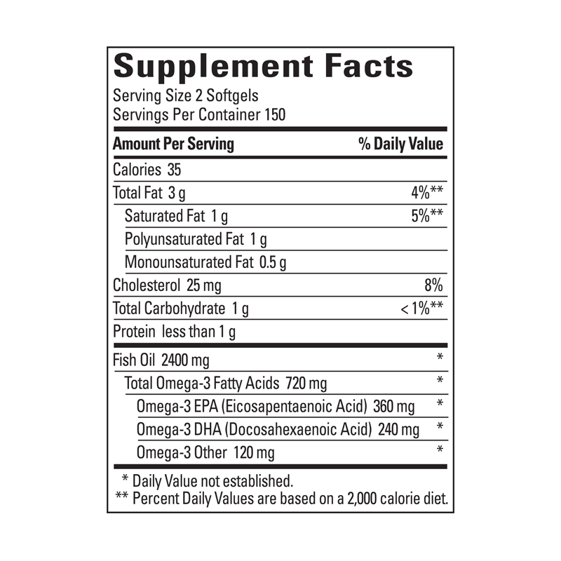 Nature Made Fish Oil 1200 mg., 300 Softgels[EXP:11/2027]