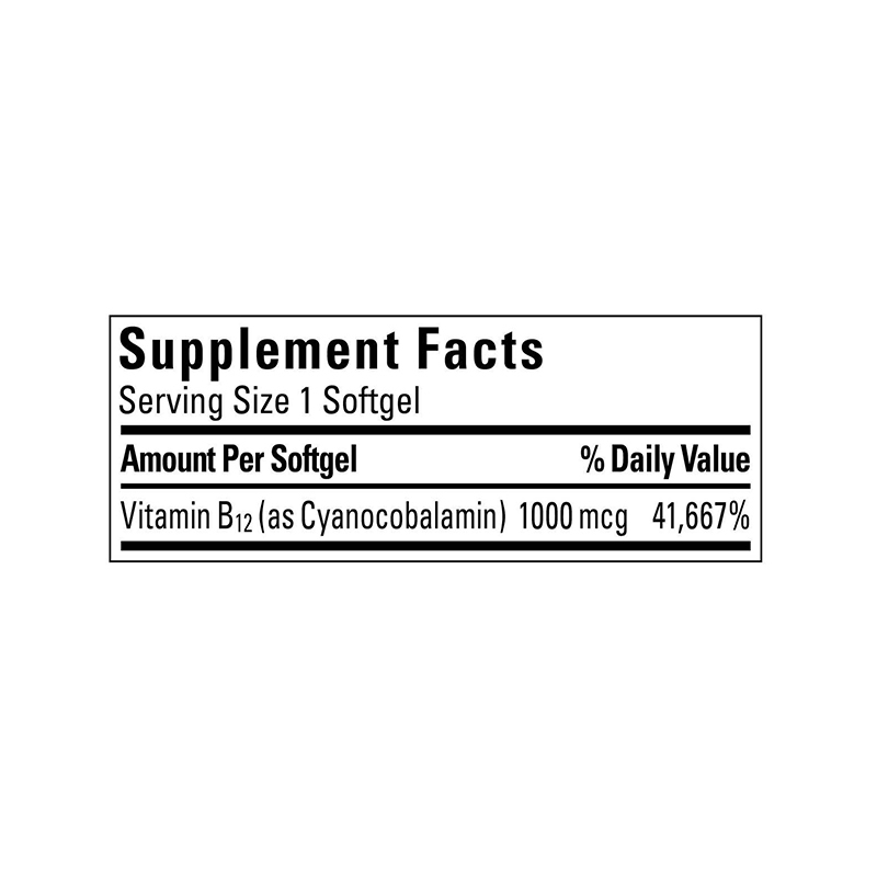 Nature Made Vitamin B12 1000 mcg., 400 Softgels