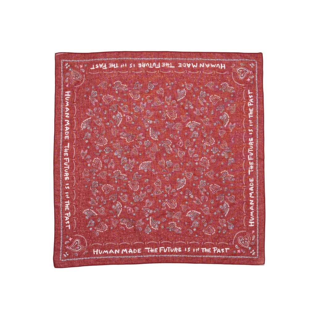 2023AW HUMAN MADE PAISLEY BANDANA 變形蟲 大 小 方巾 2色 現貨