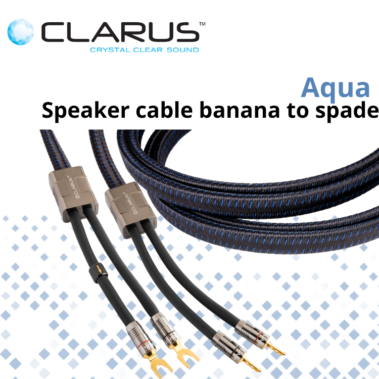 Clarus Aqua 喇叭線 (PC-OCC/單晶體超純銅) (1對)