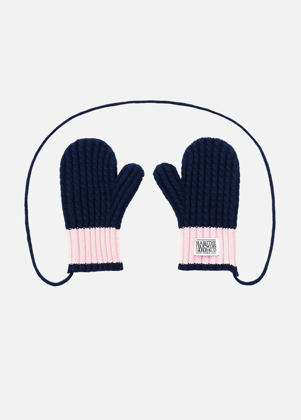 Marithe Francois Girbaud ENFANT CLASSIC LOGO LABEL GLOVE navy