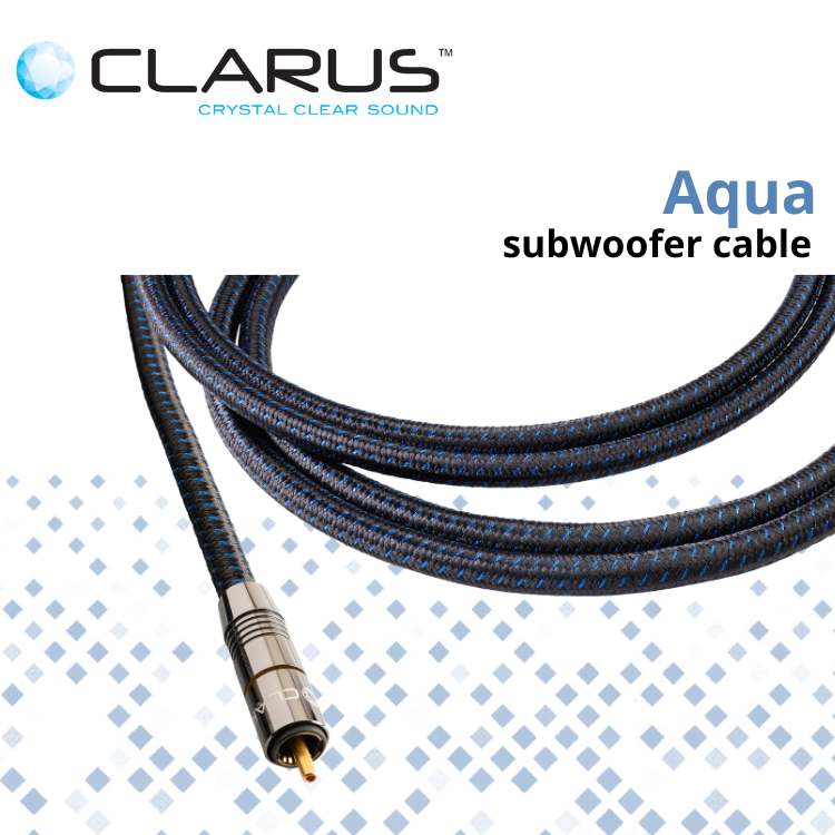 Clarus Aqua 超低音專用接線 (PC-OCC/單結晶超純銅) (1條)