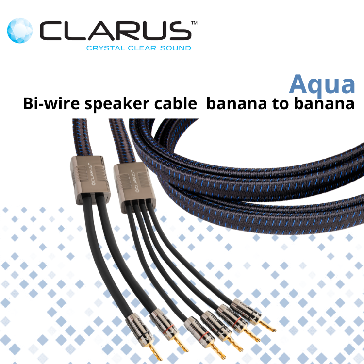 Clarus Aqua Bi-Wire 喇叭線 (單結晶超純銅/PC-OCC) (1對)