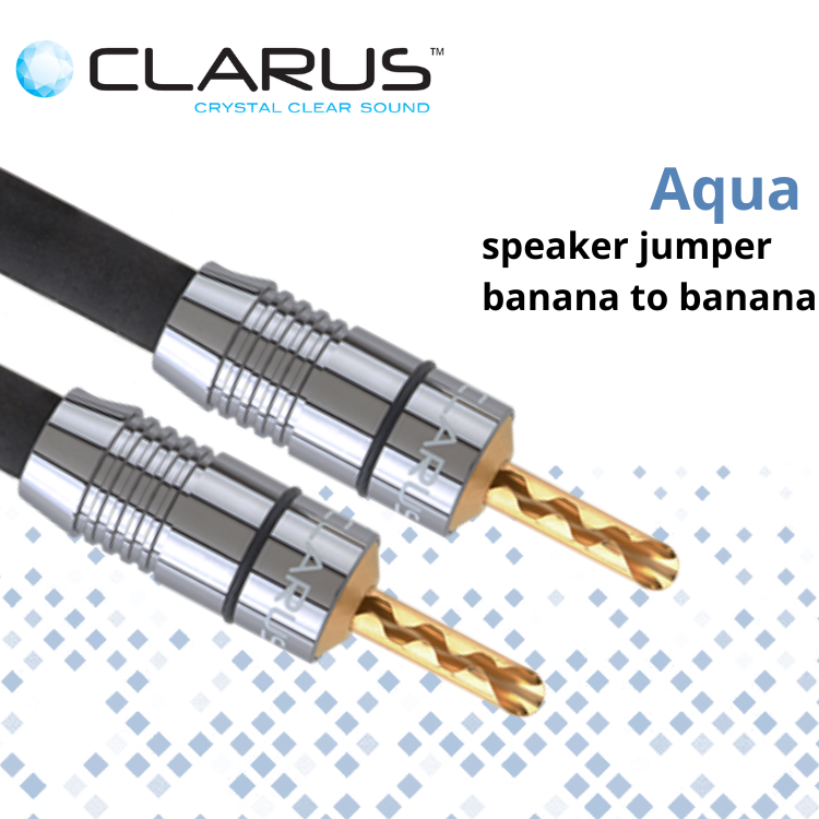 Clarus Aqua 喇叭跳線 (單結晶超純銅/PC-OCC) (共兩聲道使用)