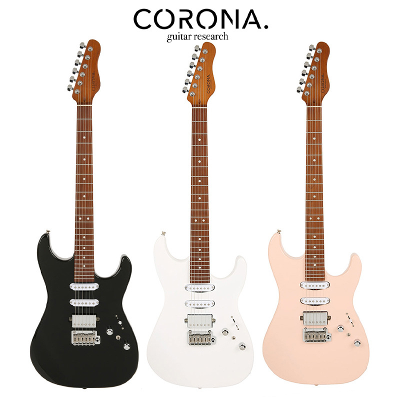 Corona Modern Plus ST24 單單雙 烤楓木 電吉他 原廠琴袋