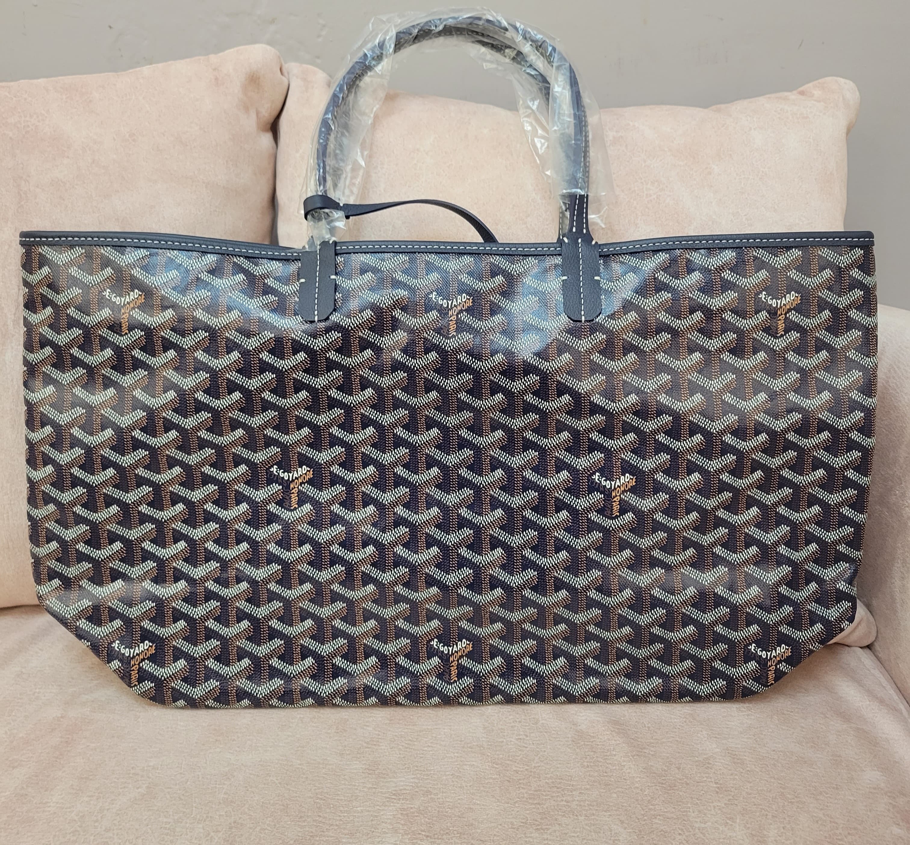 Goyard ST Louis pm navy 深藍