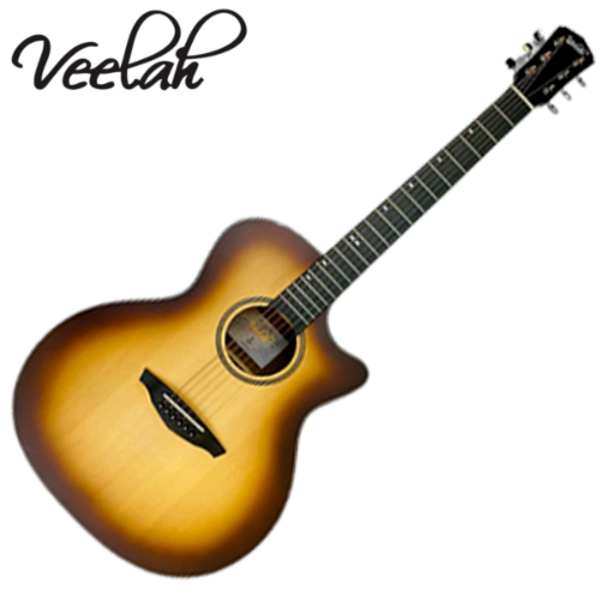 Veelah Veelah VGACSM-SB 夕陽漸層 合板 系列 民謠吉他 木吉他 — 三峽吉他 / Bass