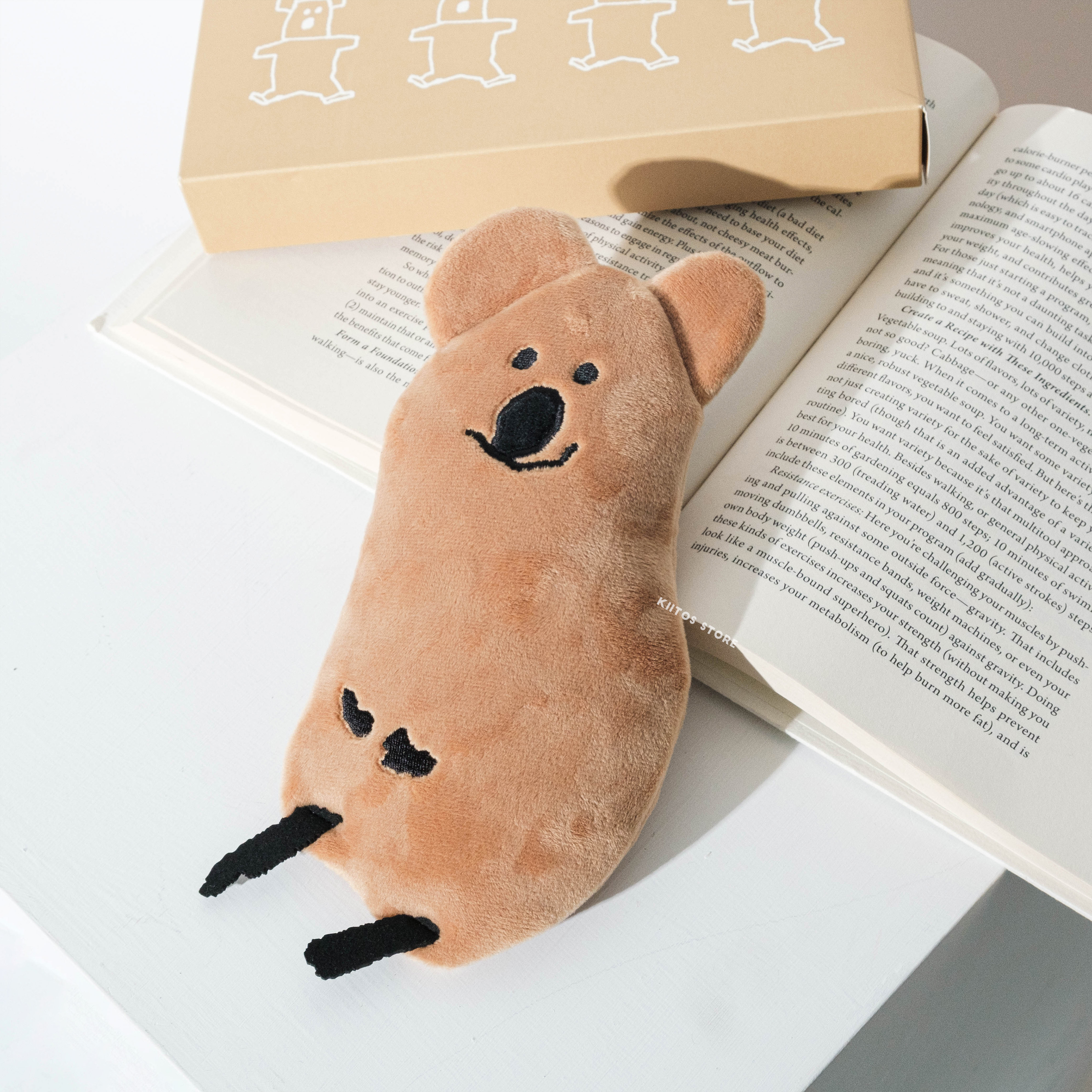 現貨 韓國代購 Dinotaeng 短尾袋鼠 筆袋 Happy Quokka Pencil Pouch 造型鉛筆盒