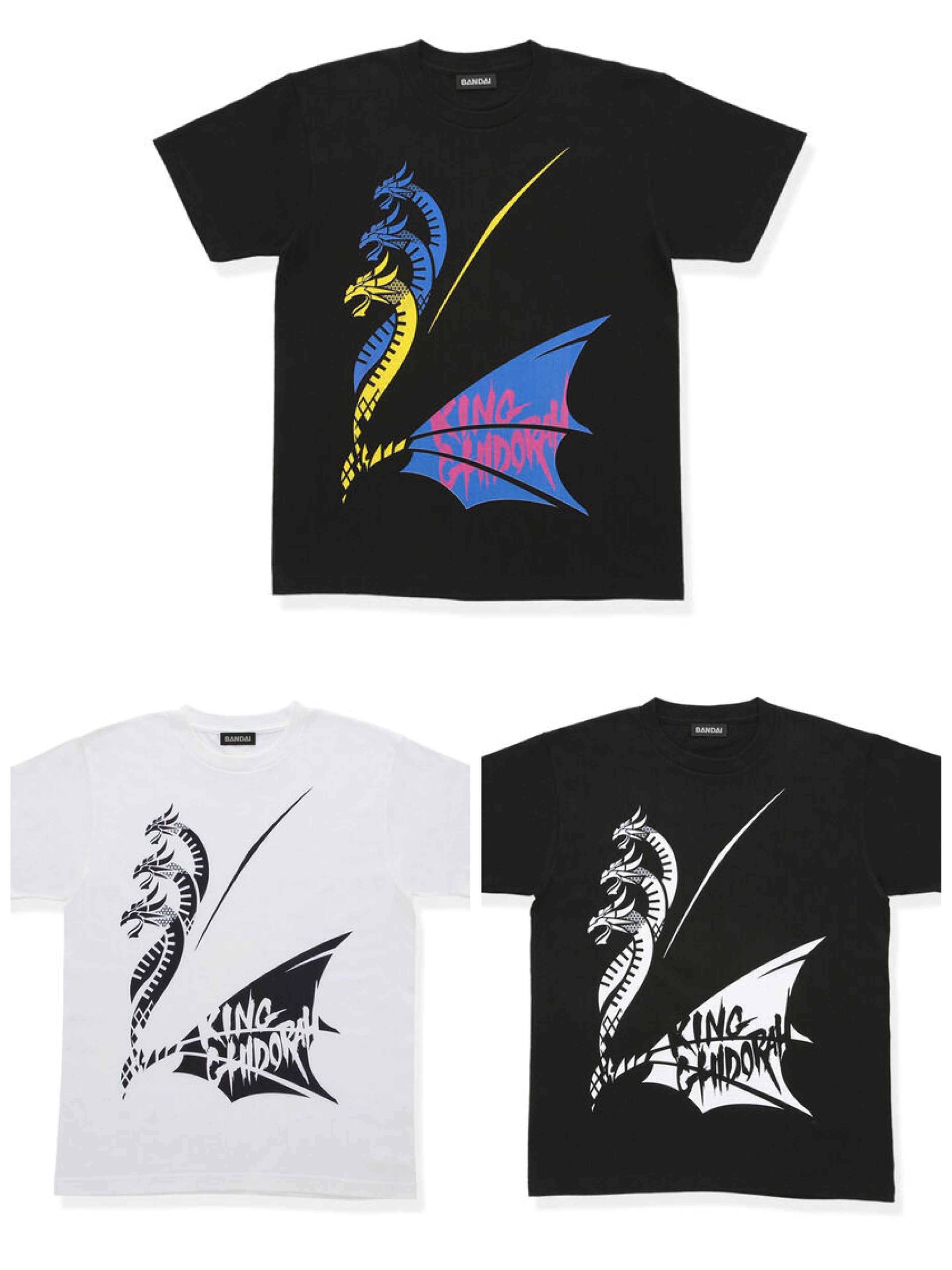 Pbandai 預訂2023/11月 ゴジラ アイコニックTシャツ キングギドラ