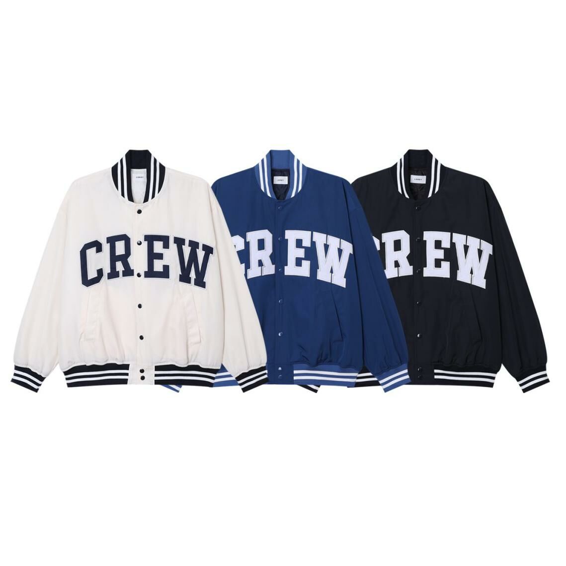 英文字棒球褸(薄夾棉) LOBBY-011JK