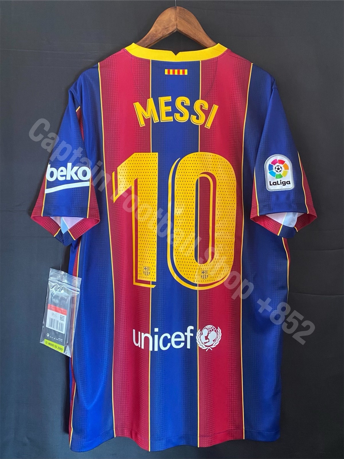 FC Barcelona 2020-2021 Nike Home shirt #10 MESSI