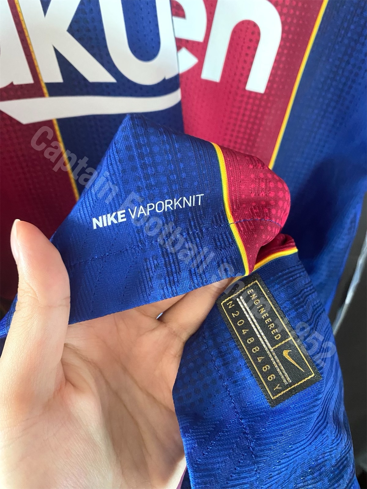 FC Barcelona 2020-2021 Nike Home Authentic player shirt