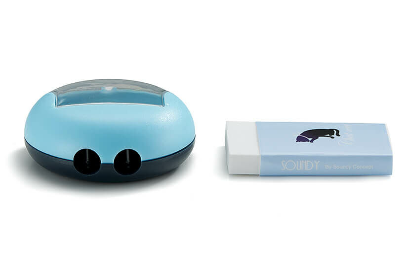 SDI 手牌 迷你雙孔削鉛筆器 2入 【0133D】