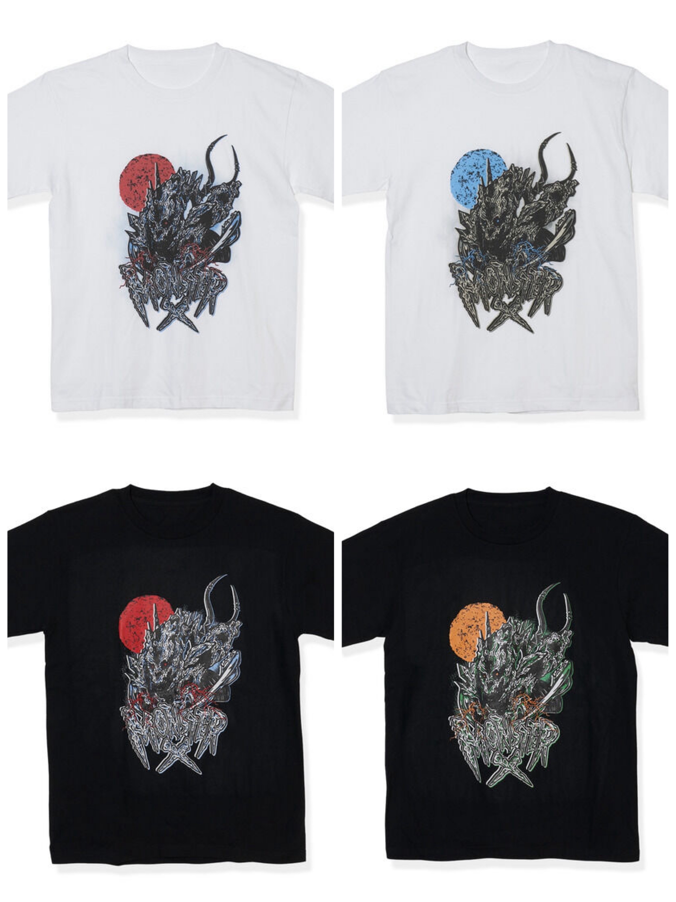 Pbandai 預訂2023/11月 ゴジラ Tシャツ feat.STUDIO696 モンスターX柄