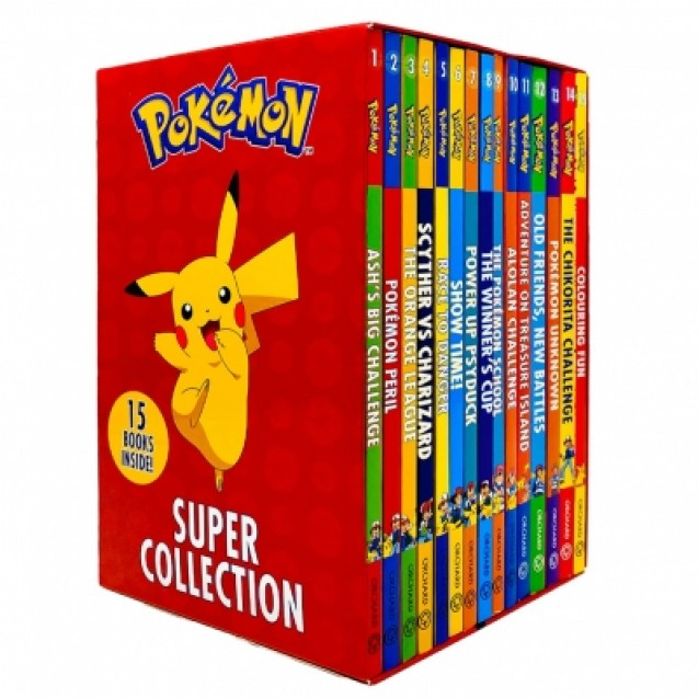 Pokemon Super Collection 15 Books Set