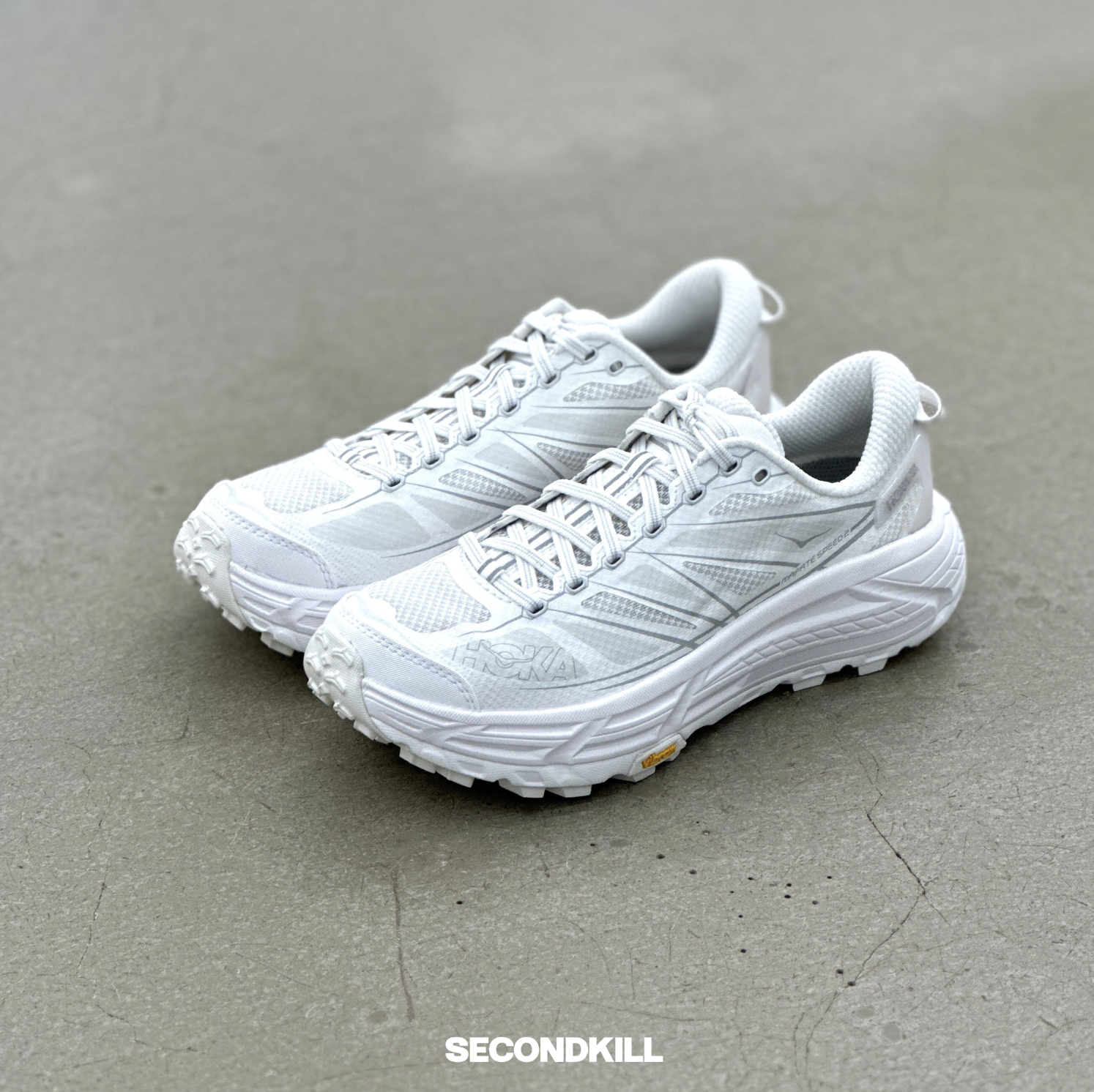 Hoka One One U Mafate Speed 2 White l 1126851
