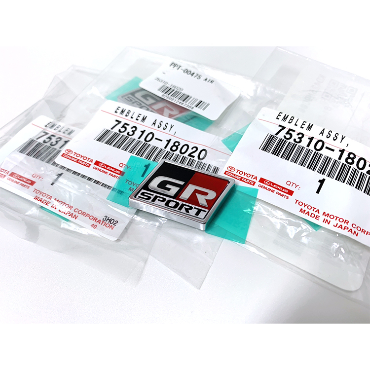 GR SPORT 馬克 銘牌 75310-18020