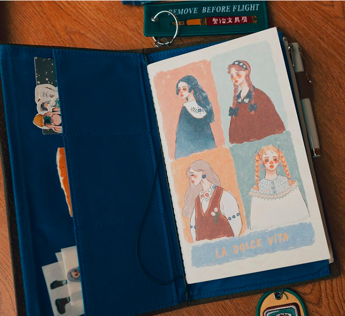 優雅女子畫廊 四個月份週計劃 行事曆 萬年曆｜甜蜜生活