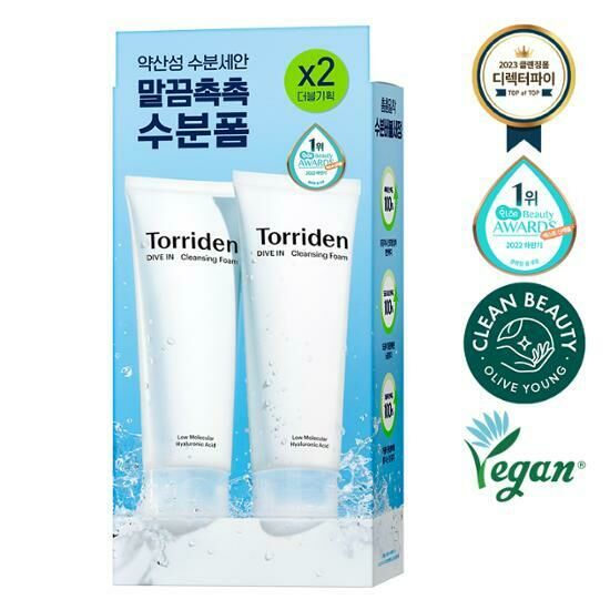 Torriden DIVE-IN Cleansing Foam 150ml [Olive Young Double Planning Set]