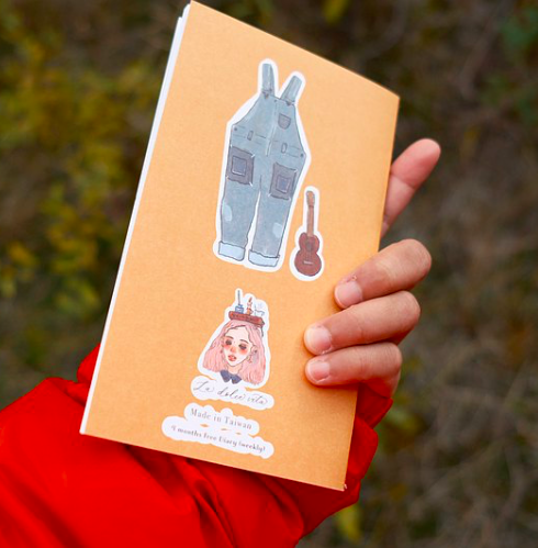 音樂女孩 四個月份週計劃 行事曆 萬年曆｜甜蜜生活