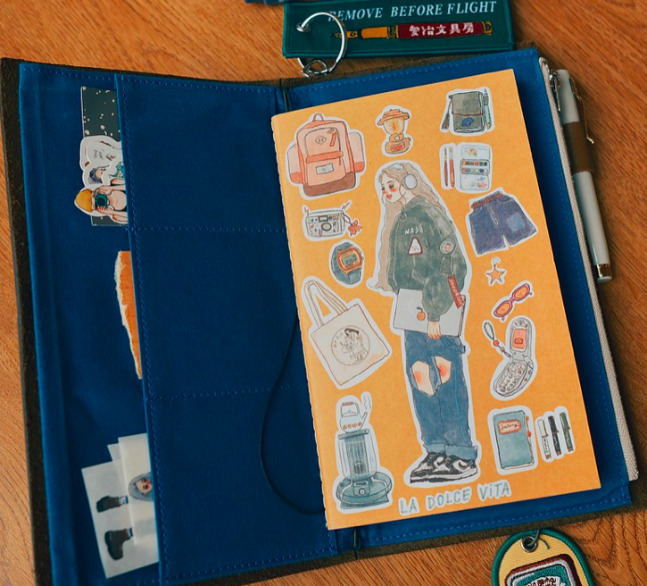 音樂女孩 四個月份週計劃 行事曆 萬年曆｜甜蜜生活