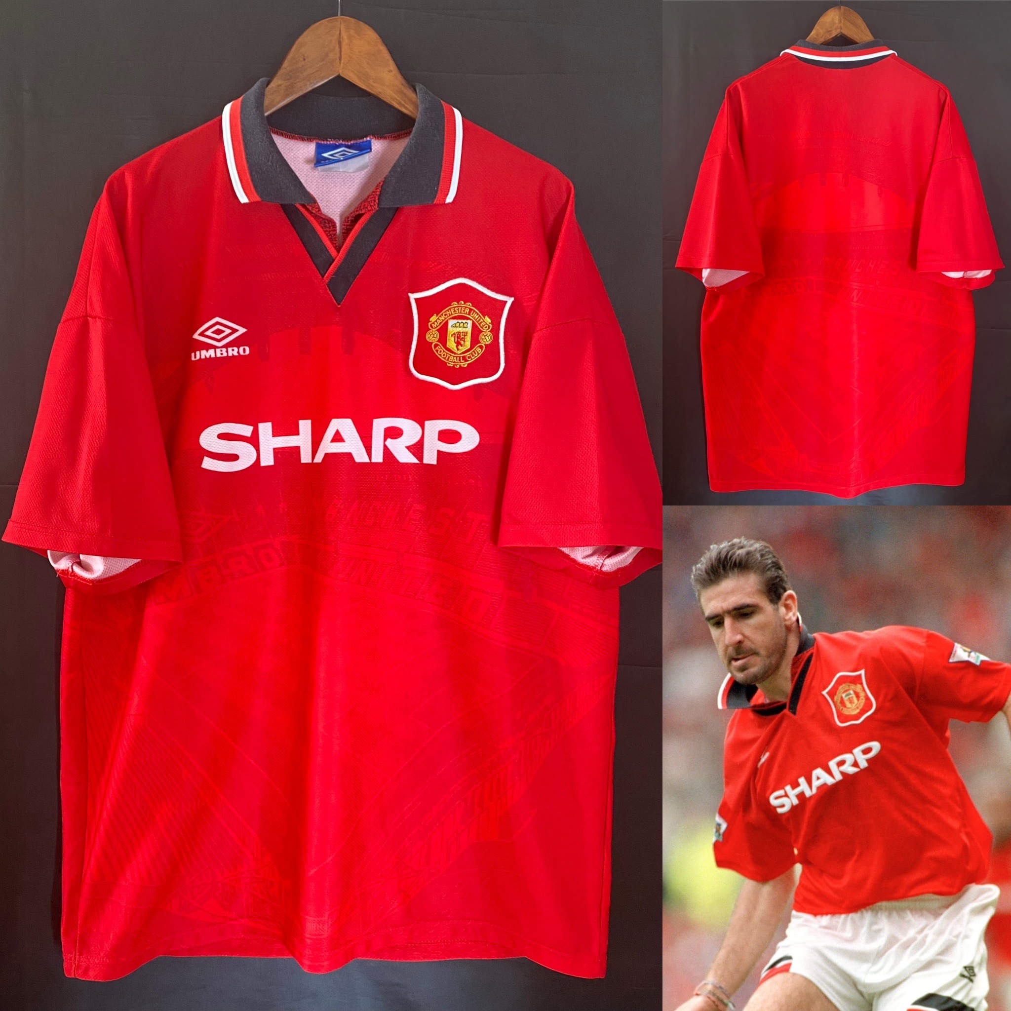 Manchester United 1994-1996 Umbro Home shirt