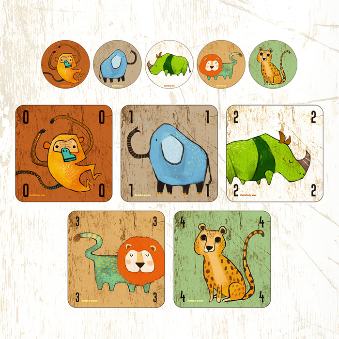 非洲之旅 紙牌版 WILDLIFE SAFARI CARD GAME