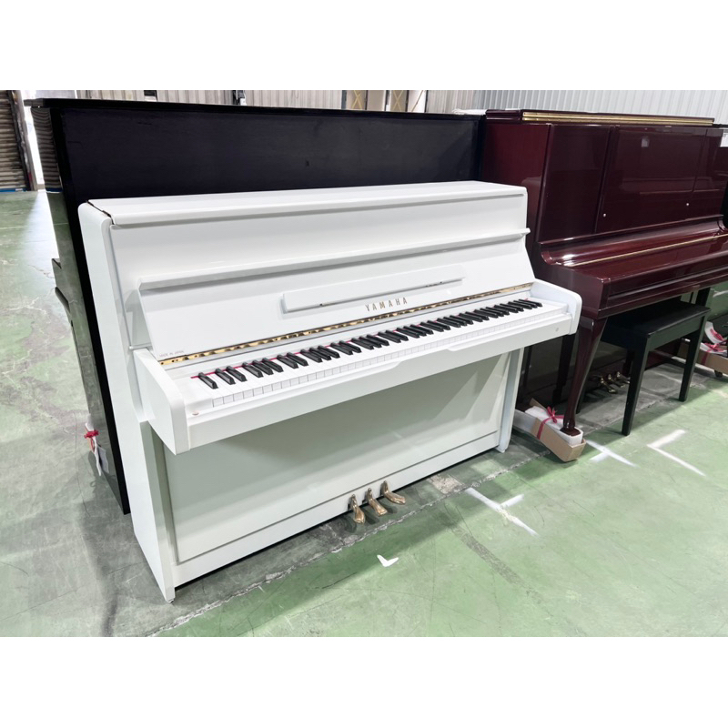 優選鋼琴 山葉 YAMAHA M1 夢幻 星空 白色 小型鋼琴 日本製 中古鋼琴 二手鋼琴 線上選琴 漢麟樂器鋼琴店