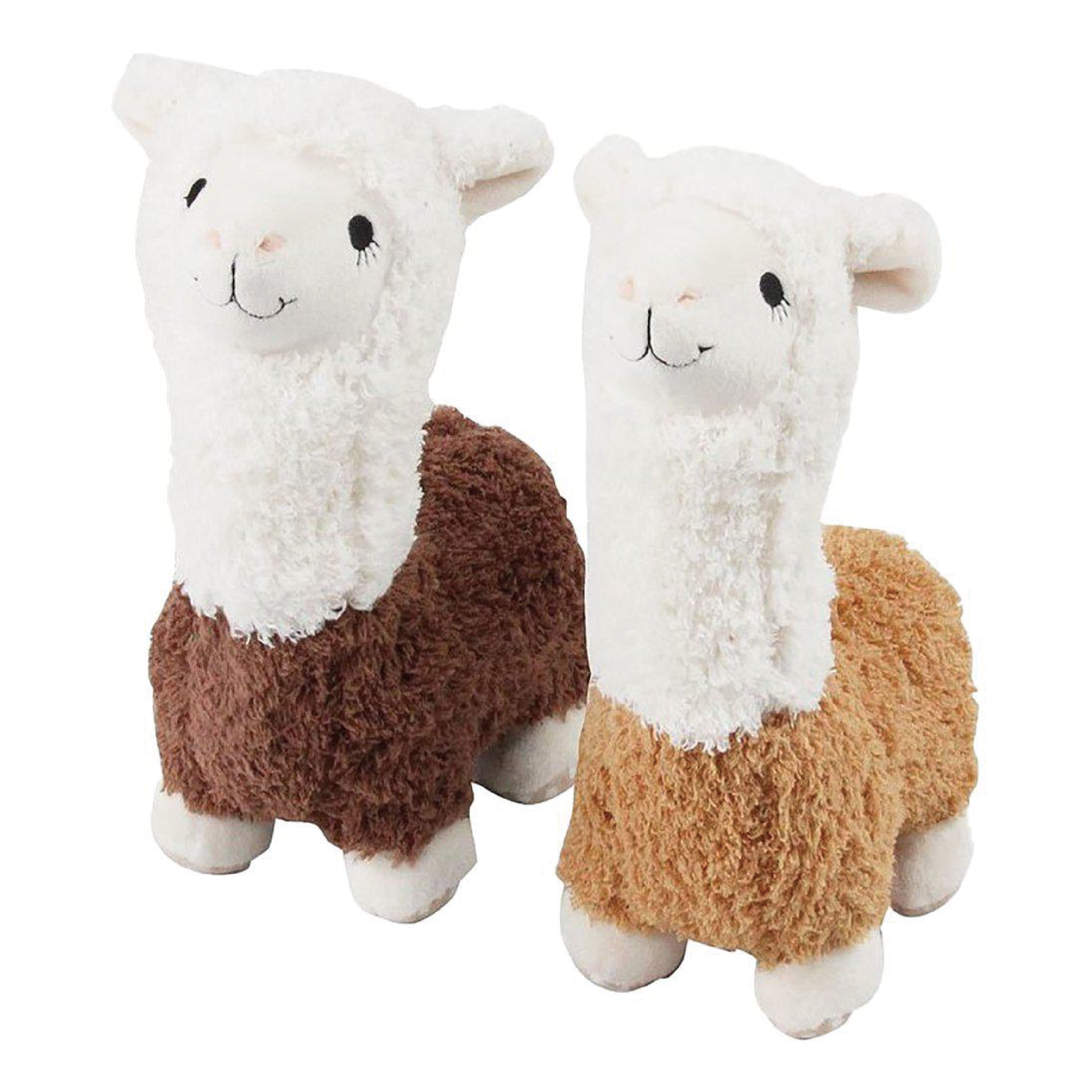 Pawise⎜ 毛茸茸草泥馬狗玩具 - 淺啡色 (No.15011)